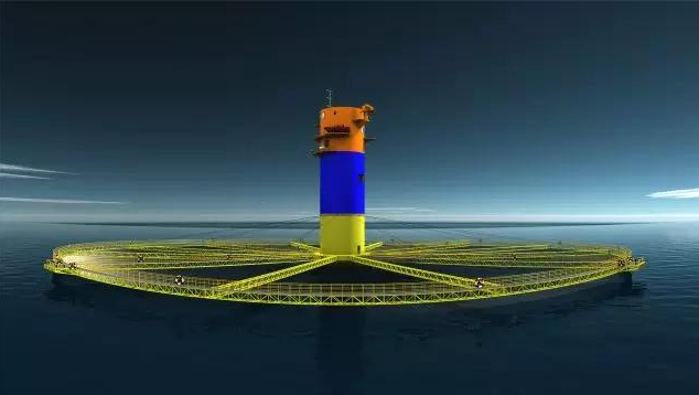 富发水产SSFF150单柱半潜式深海渔场项目正式开工