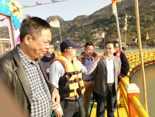 南平市科技局莅核心区考察指导