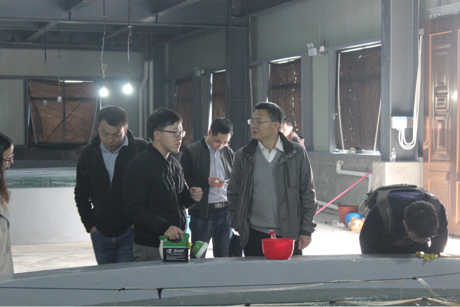 闽江学院海洋研究院陈建明副院长一行莅临公司指导